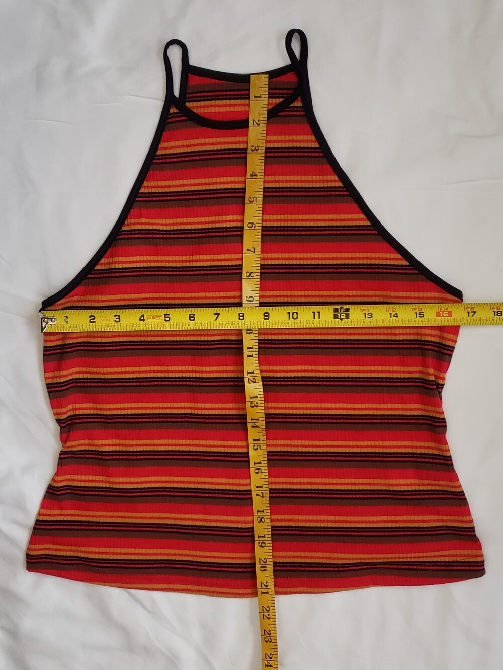 Red Halter Top - Picture 4 of 8